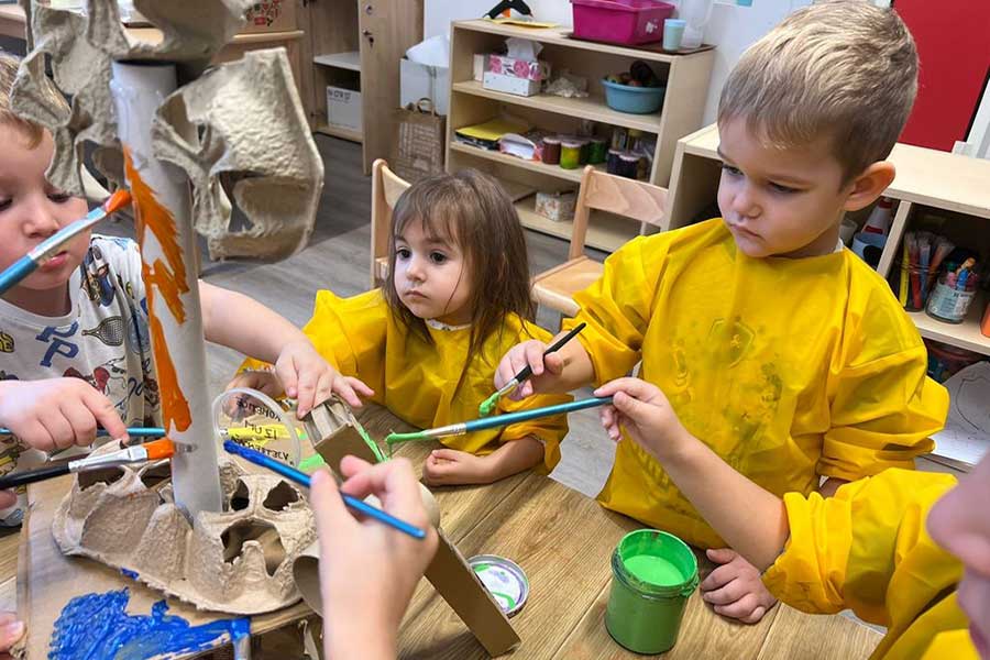 Mali izumitelji u skupini Kometice – nastala je vjetrenjača!